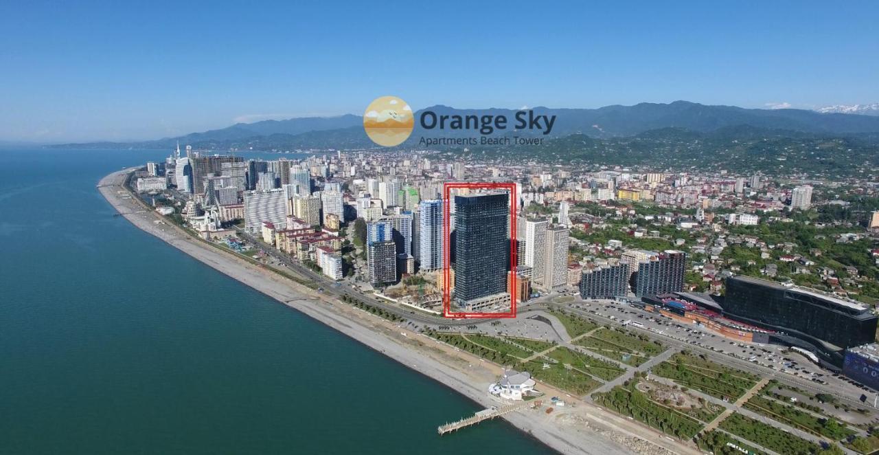 Orange Sky Apartments Beach Tower Batumi Exterior foto